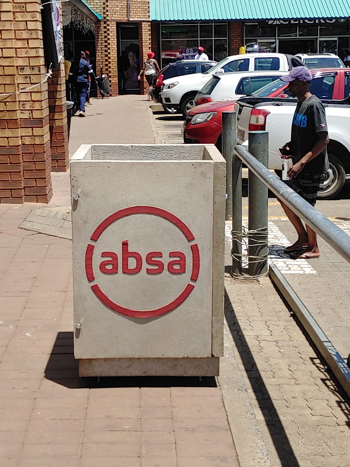 Branded Concrete Bin 4